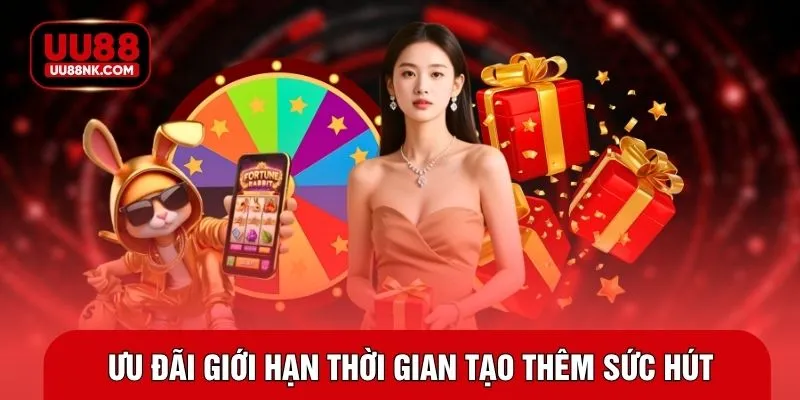 Ưu đãi giới hạn thời gian tạo thêm sức hút